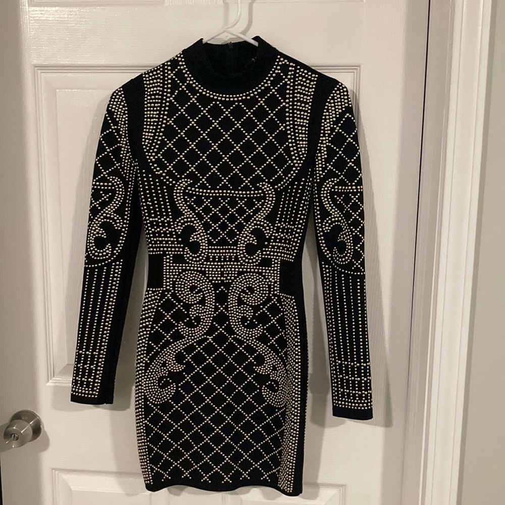 Akira Rhinestoned dress
